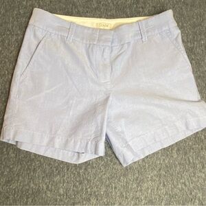 J. Crew Women's Light Blue Shorts size 2